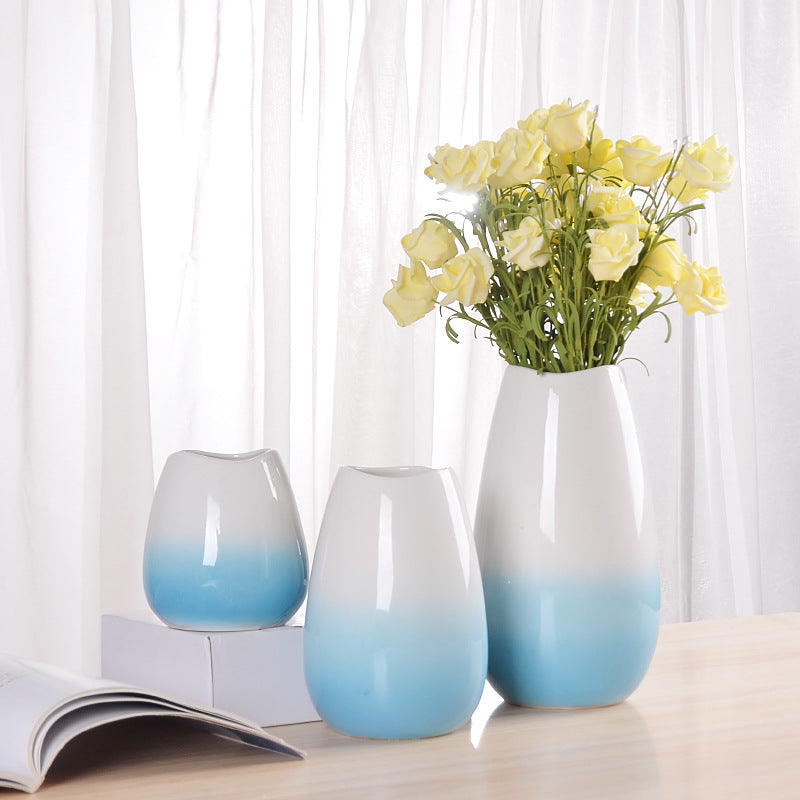 Modern Minimalist European Glass Vase